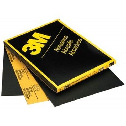 3M Sandpaper - 9''x11'' Imperial Wetordry 280 Grit