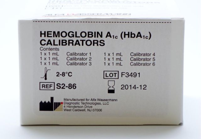 Hemoglobin A1c Calibratorsl for ACE analyzer