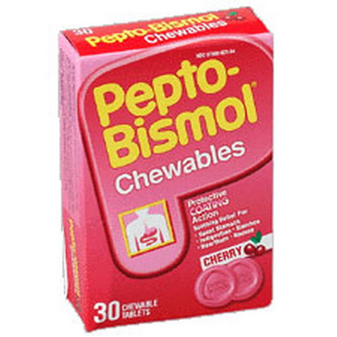Pepto-Bismol Tablets, Chewable (30 ct.)