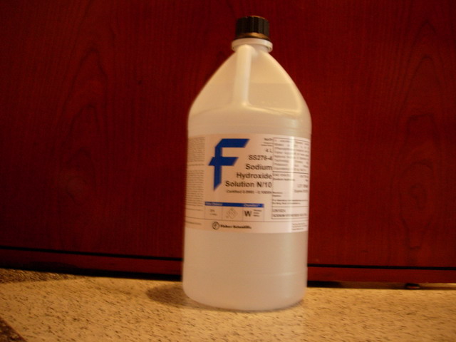 Sodium Hydroxide 0.10N 4L