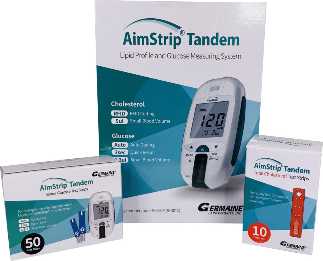 AimStrip Tandem Lipid/Glucose Starter Pack