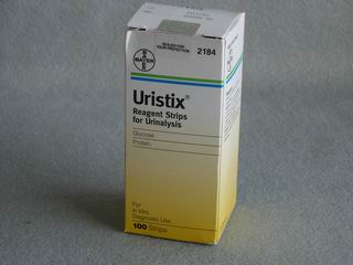 Urinalysis Reagent Test Strips - Uristix