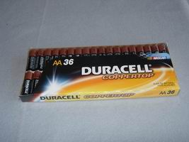 Duracell AA size Alkaline Battery (Bulk 620/cs)