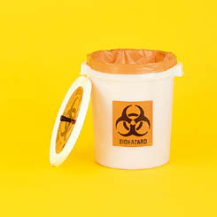 Biohazard Bag Containers and Starter Kits