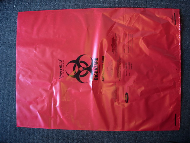 Autoclavable Biohazard Bags (25''x35''), 2.0 mil