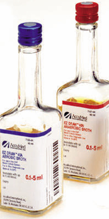 Blood Culture Bottle - Anaerobic ( 40 mL.) - Type 40N