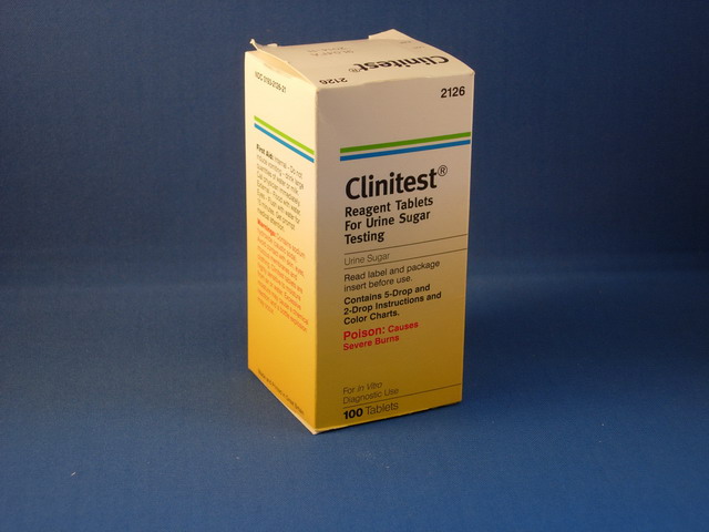 Clinitest - Urine Sugar Testing