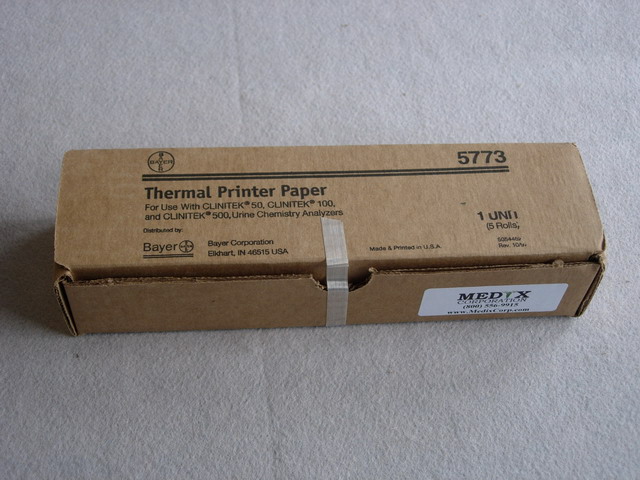 Bayer Clinitek 100 Thermal Printer Paper