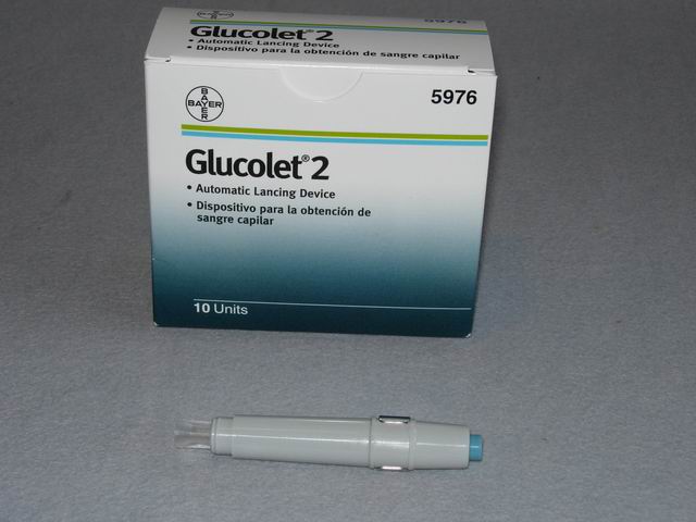 Bayer Glucolet 2 Automatic Lancing Device