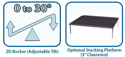 Optional Dimpled Mat, 10.5 inch by 7.5 inch Small