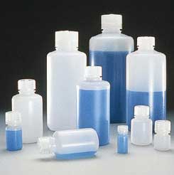 Boston Round Bottles, High-Density Polyethylene, Narrow Mouth 8 mL (1/4 oz.)