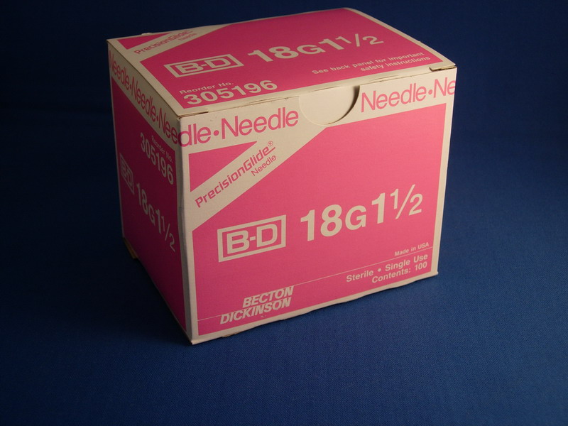 BD PrecisionGlide Needles 18G x 1.5 Medix ®, your online