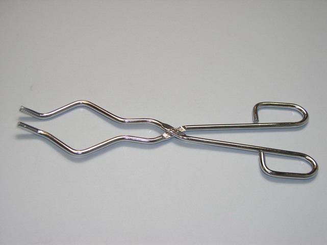 Crucible Tongs, Nickel Plated Steel