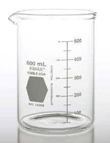 Pyrex Glass Beaker  - 600 mL