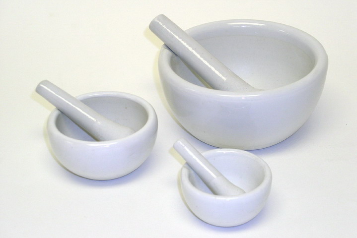 Mortar With Pestle, 80mL