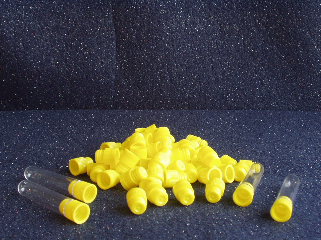 Cap, Plug 12 x 75 (yellow)