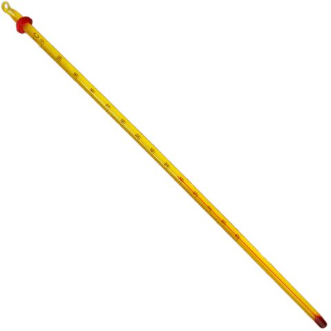 Red-Filled Thermometers, Total Immersion