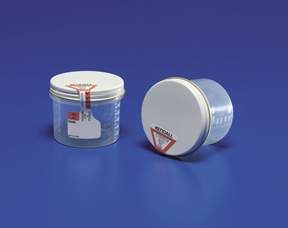 Covidien Sterile Specimen Containers with Metal Cap