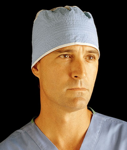 Surgeon's Cap, Easy Tie, Blue
