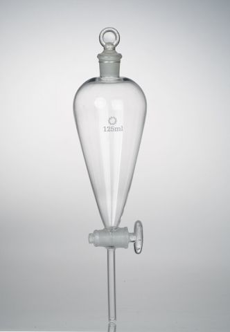 Separatory Funnel with Glass Stopcock, 250mL