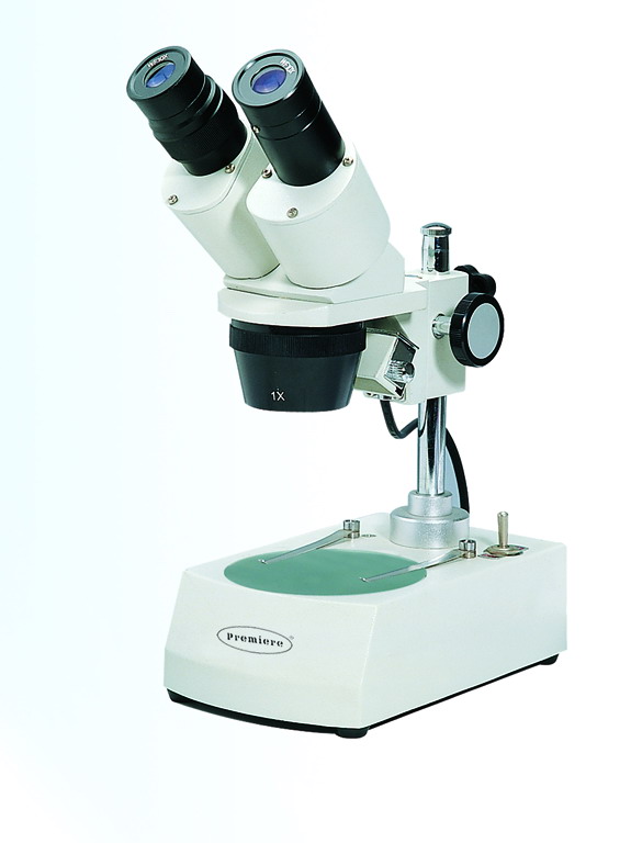 Stereo Microscope, 1x /3x Objectives with LED Light