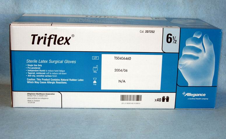 Surgical Glove Triflex 6.5 Powdered Latex