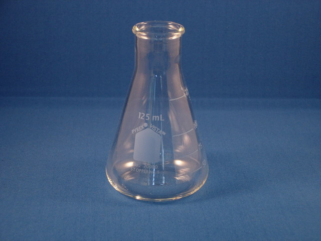 Pyrex Erlenmeyer Flask - 125 mL
