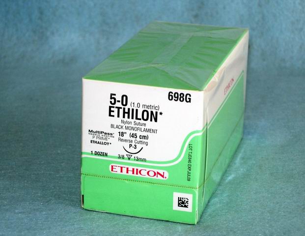 5-0 Ethilon Suture