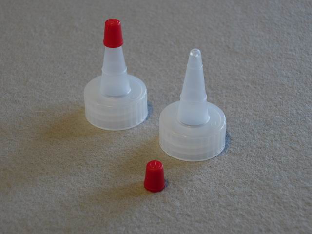 Spout Caps (Yorker) with Red tip 38/400