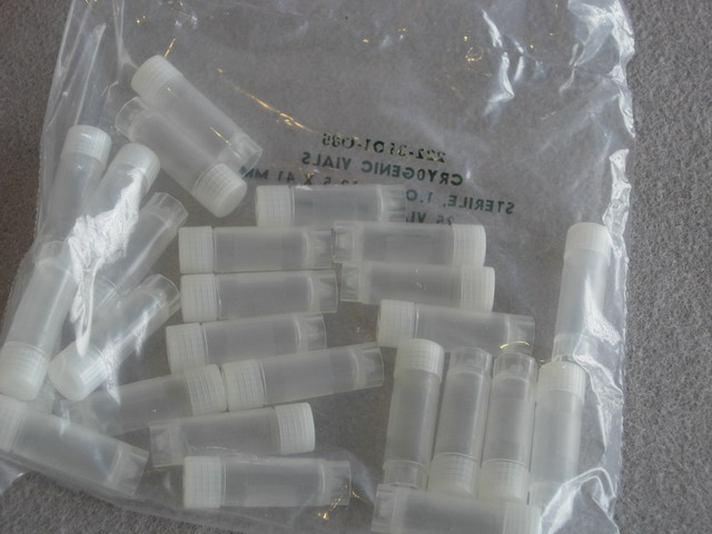 Cryovial Vials - 1.0 mL capacity