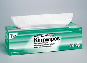 Kimberly-Clark* Kimtech Science* Kimwipes* Delicate Task Wipers, 11.8 x 11.8 in. (30 x 30cm)