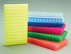 Microcentrifuge Tube Racks, Color: Fluorescent Assorted