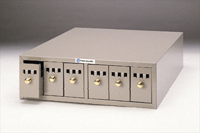 Micro Slide Storage Cabinets - Beige