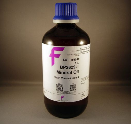 Mineral Oil, Glass Bottle; 1L