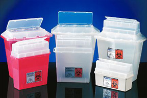 Sharps Container - 5 qt. Red
