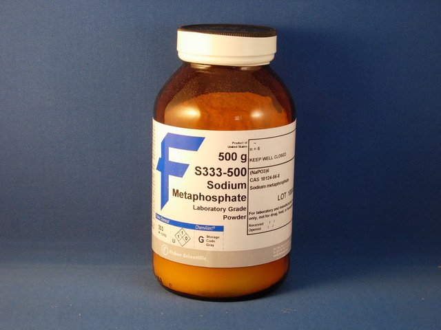 Sodium Metaphosphate ( Hexametaphosphate, 66.568.0%)Powder