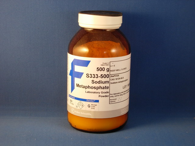 Sodium Metaphosphate ( Hexametaphosphate, 66.5–68.0%)Powder