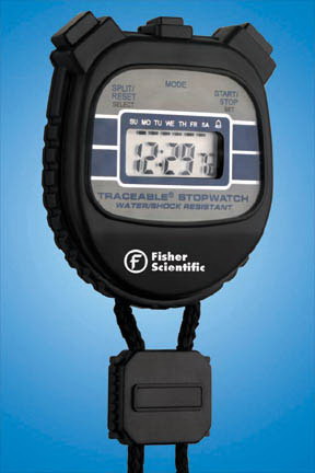 Traceable* Waterproof/Shockproof Stopwatch