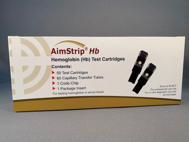 AimStrip Hb Test Cartridges