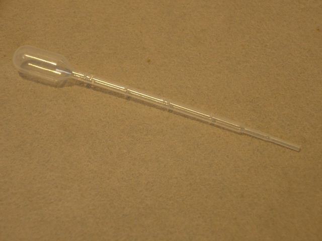 3 mL Transfer Pipette, Graduated to 1mL