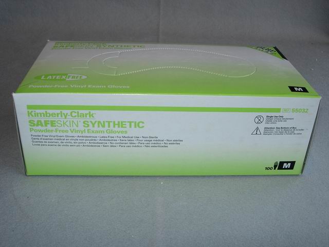 Gloves Vinyl (Latex Free, Powder Free) - Medium