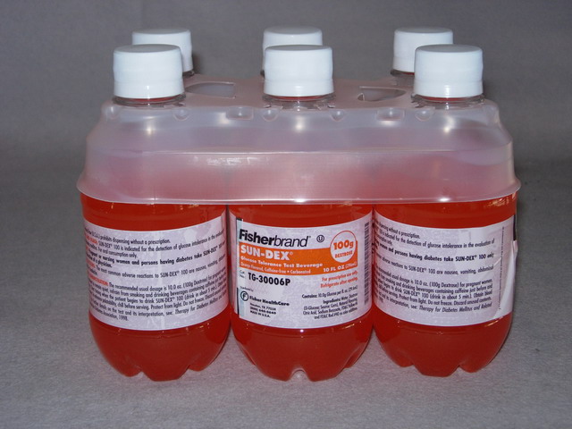 Glucose Tolerance Beverage, Orange 75G (Plastic)
