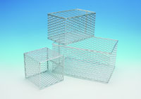 Aluminum Test Tube Basket 10'' x 6'' x 6''