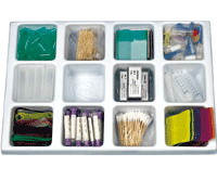 12 Compartment Tray, Polystyrene