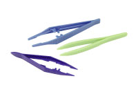 Forceps Straight Tip Dark Blue