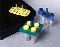 Floating Tube Rack, 1.5-2.0 mL Tubes, Yellow