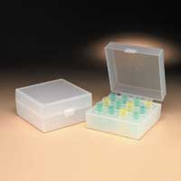 Cuvette Rack with hinged lid