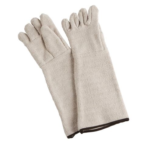 High Temperature Gloves, 475mm, Pair, Natural