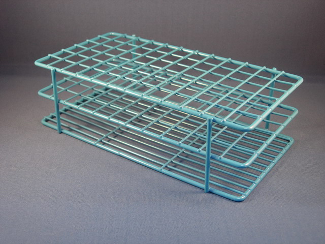 13mm Wire Tube Rack, Blue (72 Place)