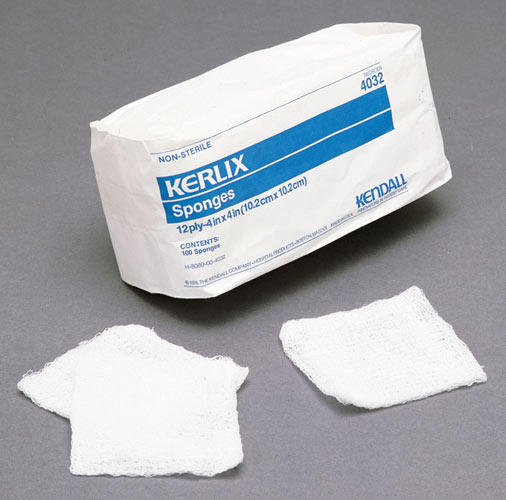 Kendal Kerlix Sponge (gauze) 4x4 - 12 ply